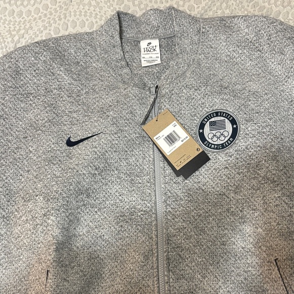 Nike Gray Track Jacket - USA Olympic team - Picture 1 of 9